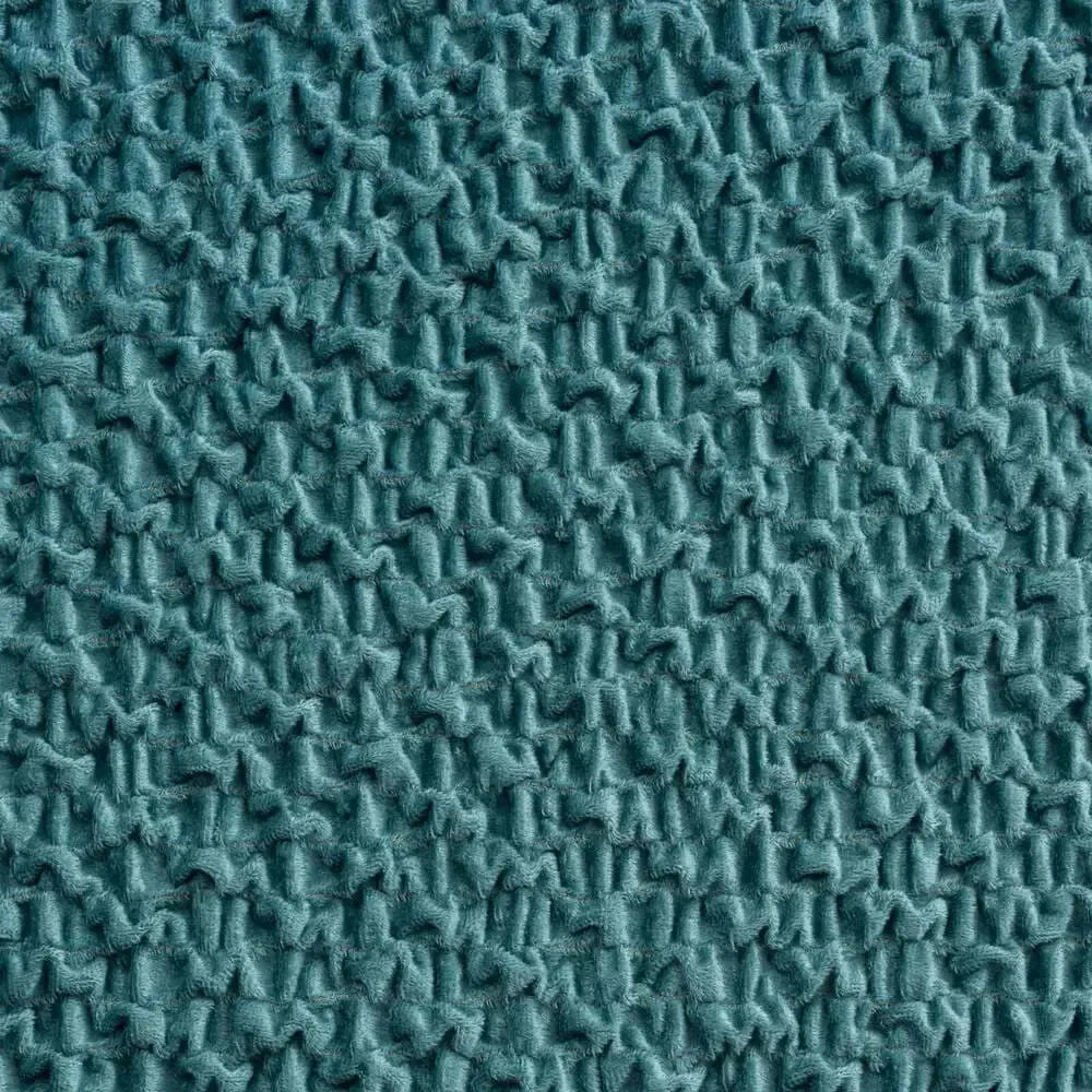 Teal Sofa 4 Seater Slipcover, Velvet Collection