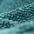 Teal Sofa 4 Seater Slipcover, Velvet Collection