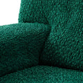 Emerald Green Loveseat 2 Seater Slipcover, Velvet Collection