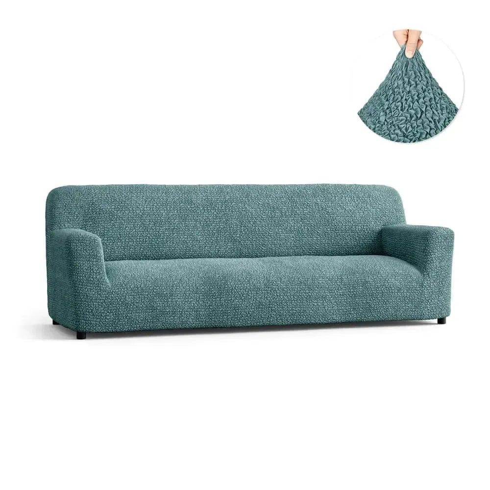 Teal Sofa 4 Seater Slipcover, Microfibra Collection