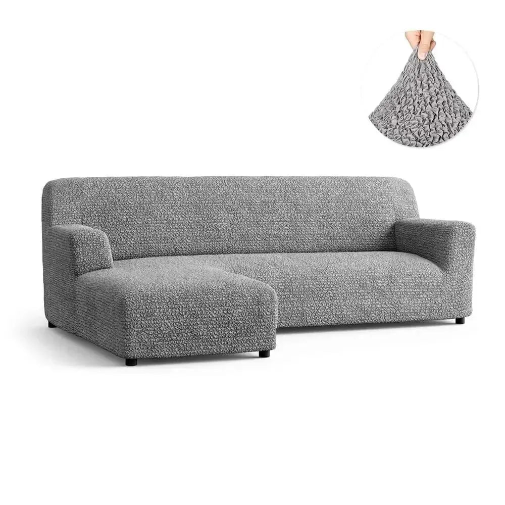 Ash L-Shaped Sofa Slipcover (Left Chaise), Microfibra Collection