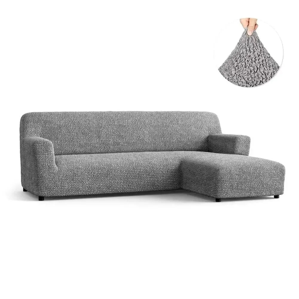 Ash L-Shaped Sofa Slipcover (Right Chaise), Microfibra Collection