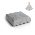 Light Grey Back Cushion Cover, Microfibra Collection