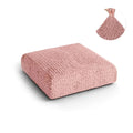 Coral Pink Seat Cushion Cover, Microfibra Collection