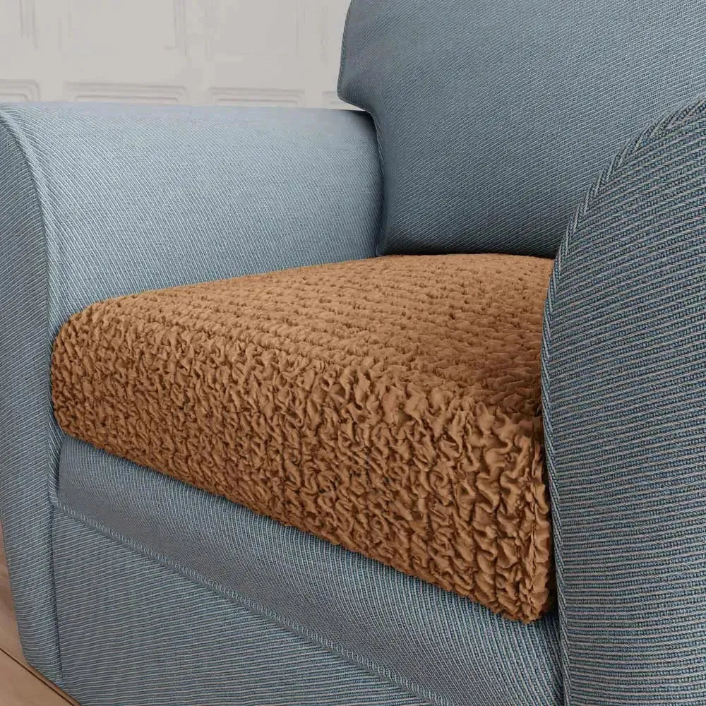 Tan Seat Cushion Cover, Microfibra Collection