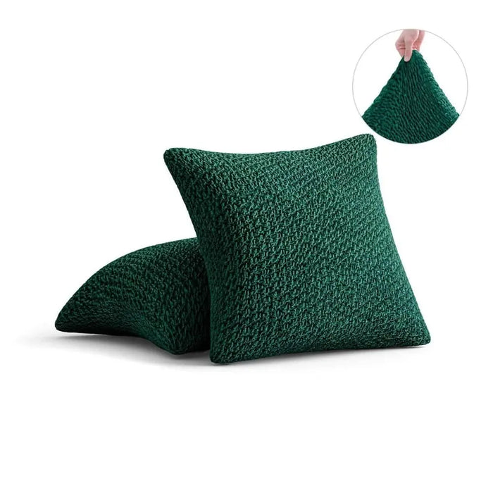 Pillow Slipcovers 2 Pcs Set (18x18 in),  Velvet Collection